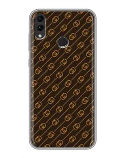 Чохол для Huawei Honor 8C з картинкою «Gucci — золоті діагоналі» Чохол для Huawei Honor 8C з картинкою «Gucci — золоті діагоналі»