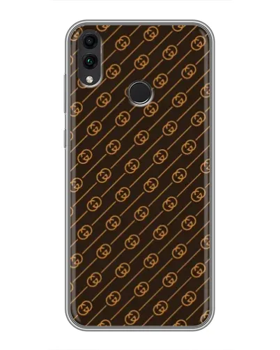 Чохол для Huawei Honor 8C з картинкою «Gucci — золоті діагоналі» Чохол для Huawei Honor 8C з картинкою «Gucci — золоті діагоналі»