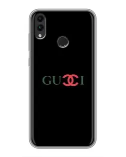 Чохол для Huawei Honor 8C з картинкою «Gucci — червоний градієнт» Чохол для Huawei Honor 8C з картинкою «Gucci — червоний градієнт»