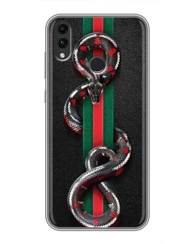 Чохол для Huawei Honor 8C з картинкою «Gucci — змія на смузі» Чохол для Huawei Honor 8C з картинкою «Gucci — змія на смузі»