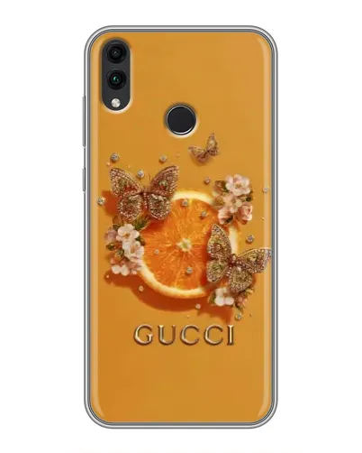 Чехол для Huawei Honor 8C с картинкой «Gucci — золотые бабочки» Чехол для Huawei Honor 8C с картинкой «Gucci — золотые бабочки»