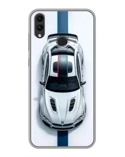 Чохол для Huawei Honor 8C з картинкою «Вид зверху — BMW M»