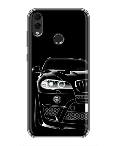 Чохол для Huawei Honor 8C з картинкою «Темний силует BMW» Чохол для Huawei Honor 8C з картинкою «Темний силует BMW»