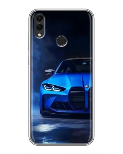 Чохол для Huawei Honor 8C з картинкою «Блакитна BMW M4» Чохол для Huawei Honor 8C з картинкою «Блакитна BMW M4»