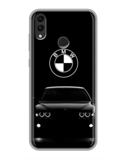 Чохол для Huawei Honor 8C з картинкою «BMW — погляд з темряви»
