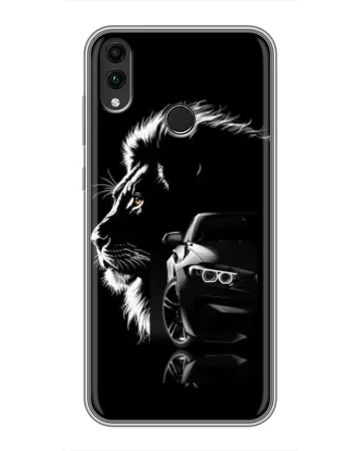 Чохол для Huawei Honor 8C з картинкою «BMW та лев» Чохол для Huawei Honor 8C з картинкою «BMW та лев»