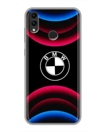 Чохол для Huawei Honor 8C з картинкою «Логотип BMW та неонові дуги» Чохол для Huawei Honor 8C з картинкою «Логотип BMW та неонові дуги»