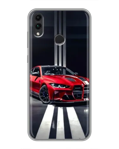 Чохол для Huawei Honor 8C з картинкою «Червона BMW на дорозі» Чохол для Huawei Honor 8C з картинкою «Червона BMW на дорозі»