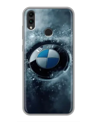 Чехол для Huawei Honor 8C с картинкой «Логотип BMW — лед» Чехол для Huawei Honor 8C с картинкой «Логотип BMW — лед»