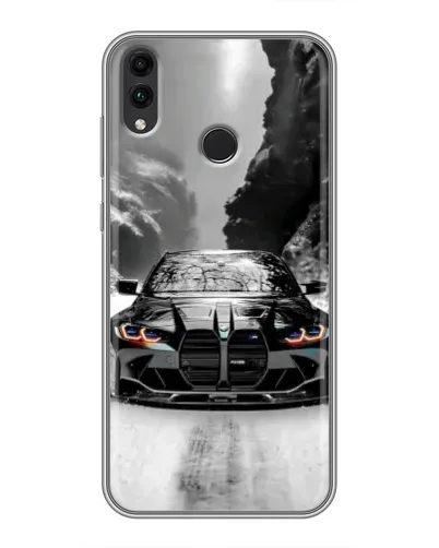 Чохол для Huawei Honor 8C з картинкою «BMW — акварельний дрифт» Чохол для Huawei Honor 8C з картинкою «BMW — акварельний дрифт»