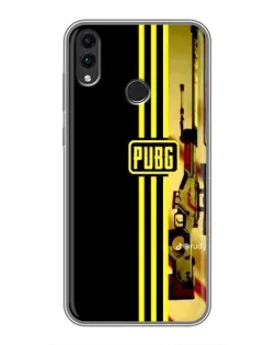 Чохол для Huawei Honor 8C з картинкою «PUBG — камуфляжний шолом»