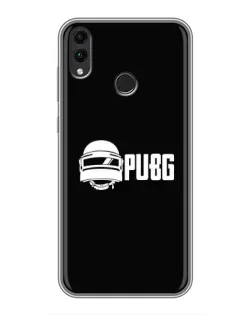 Чохол для Huawei Honor 8C з картинкою «PUBG — класичний лого»