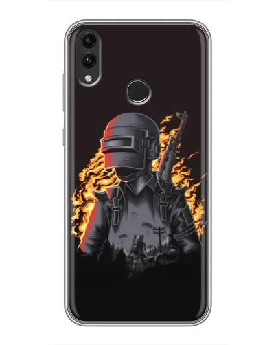 Чохол для Huawei Honor 8C з картинкою «PUBG — вогняний силует» Чохол для Huawei Honor 8C з картинкою «PUBG — вогняний силует»
