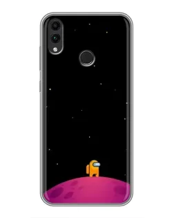 Чехол для Huawei Honor 8C с картинкой «Одинокий герой на планете» Чехол для Huawei Honor 8C с картинкой «Одинокий герой на планете»