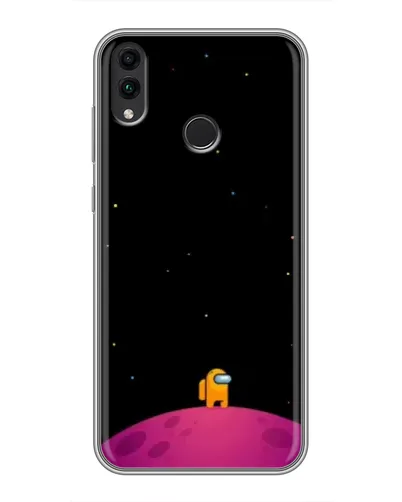 Чехол для Huawei Honor 8C с картинкой «Одинокий герой на планете» Чехол для Huawei Honor 8C с картинкой «Одинокий герой на планете»