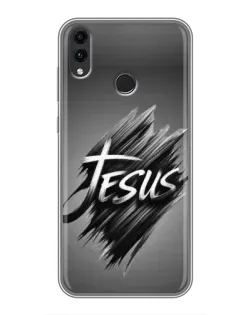 Чохол для Huawei Honor 8C з картинкою «Напис Jesus Graffiti»