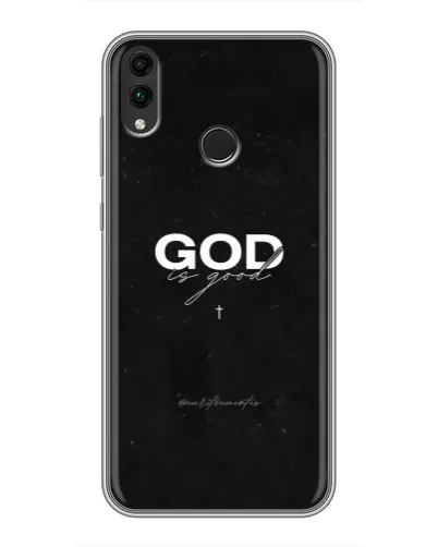 Чохол для Huawei Honor 8C з картинкою «GOD — Бог над усім» Чохол для Huawei Honor 8C з картинкою «GOD — Бог над усім»