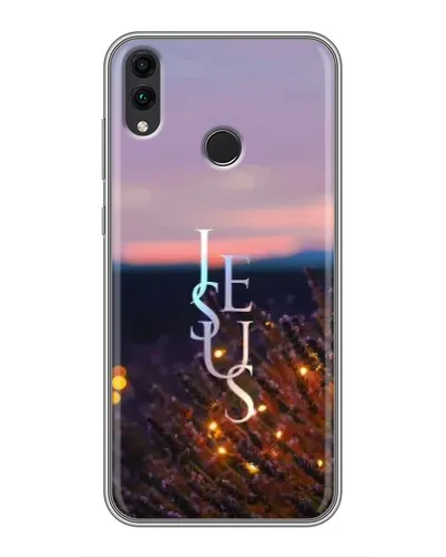 Чехол для Huawei Honor 8C с картинкой «Свет Божий ночью» Чехол для Huawei Honor 8C с картинкой «Свет Божий ночью»