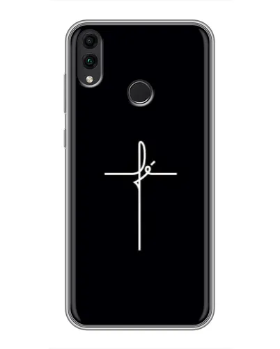 Чехол для Huawei Honor 8C с картинкой «Тонкий крест» Чехол для Huawei Honor 8C с картинкой «Тонкий крест»