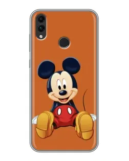 Чехол для Huawei Honor 8C с картинкой «Микки отдыхает»