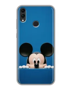 Чехол для Huawei Honor 8C с картинкой «Микки выглядывает» Чехол для Huawei Honor 8C с картинкой «Микки выглядывает»