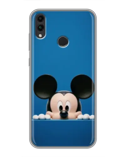Чехол для Huawei Honor 8C с картинкой «Микки выглядывает» Чехол для Huawei Honor 8C с картинкой «Микки выглядывает»