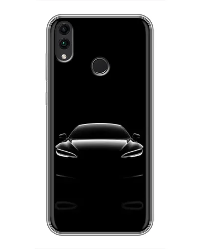 Чохол для Huawei Honor 8C з картинкою «Силует Tesla Night» Чохол для Huawei Honor 8C з картинкою «Силует Tesla Night»