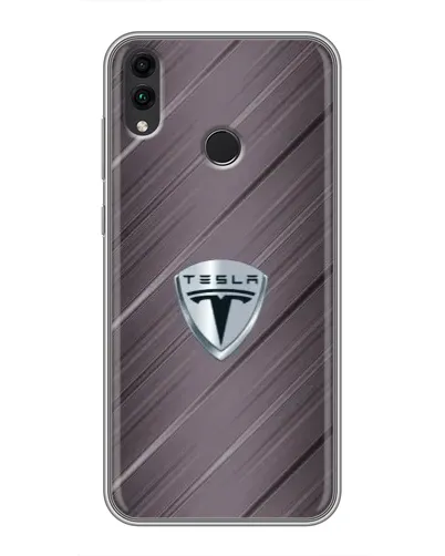 Чохол для Huawei Honor 8C з картинкою «Металева текстура Tesla» Чохол для Huawei Honor 8C з картинкою «Металева текстура Tesla»