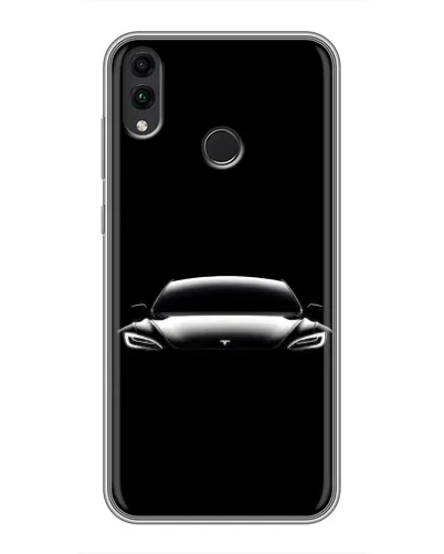 Чохол для Huawei Honor 8C з картинкою «Фари Tesla Night» Чохол для Huawei Honor 8C з картинкою «Фари Tesla Night»