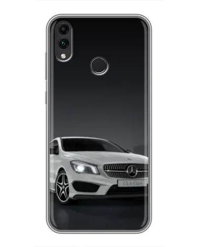 Чехол для Huawei Honor 8C с картинкой «Mercedes AMG GT Silver» Чехол для Huawei Honor 8C с картинкой «Mercedes AMG GT Silver»