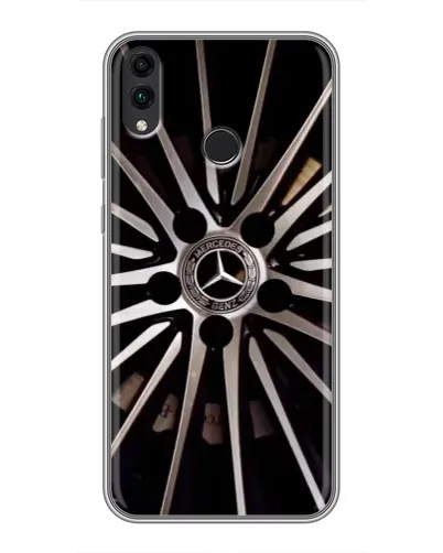 Чехол для Huawei Honor 8C с картинкой «Диск Mercedes» Чехол для Huawei Honor 8C с картинкой «Диск Mercedes»