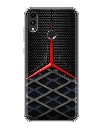 Чехол для Huawei Honor 8C с картинкой «Mercedes Carbon Grid» Чехол для Huawei Honor 8C с картинкой «Mercedes Carbon Grid»