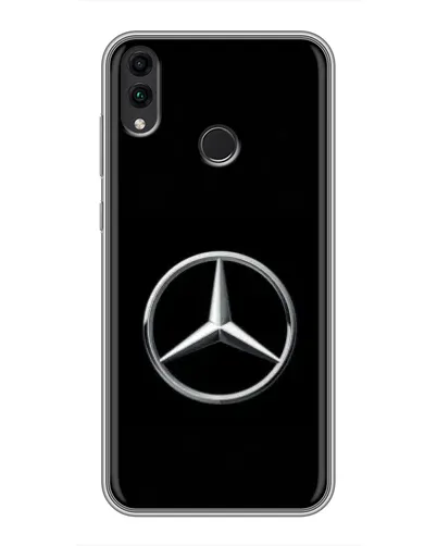 Чехол для Huawei Honor 8C с картинкой «Mercedes классический лого» Чехол для Huawei Honor 8C с картинкой «Mercedes классический лого»