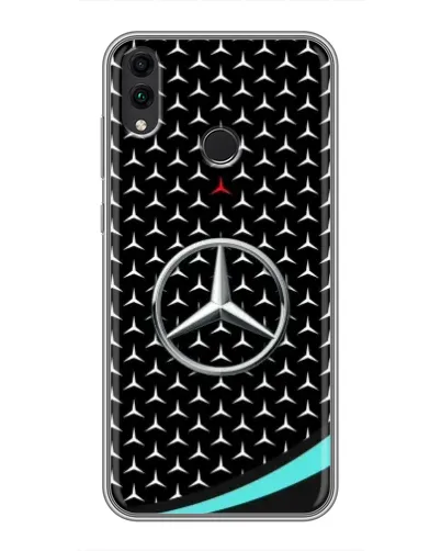 Чехол для Huawei Honor 8C с картинкой «Mercedes — бирюзовый акцент» Чехол для Huawei Honor 8C с картинкой «Mercedes — бирюзовый акцент»