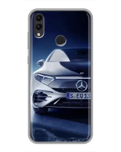 Чехол для Huawei Honor 8C с картинкой «Mercedes EQ — будущее» Чехол для Huawei Honor 8C с картинкой «Mercedes EQ — будущее»