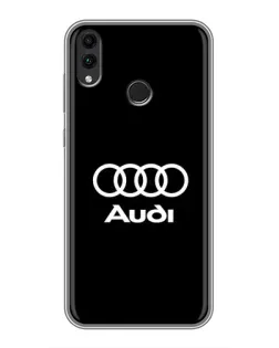 Чохол для Huawei Honor 8C з картинкою «Класичне лого Audi»