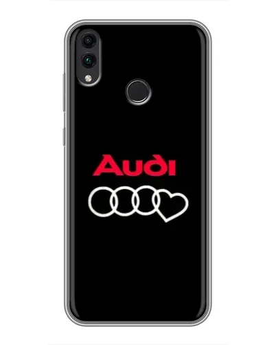 Чехол для Huawei Honor 8C с картинкой «Логотип Audi Heart» Чехол для Huawei Honor 8C с картинкой «Логотип Audi Heart»