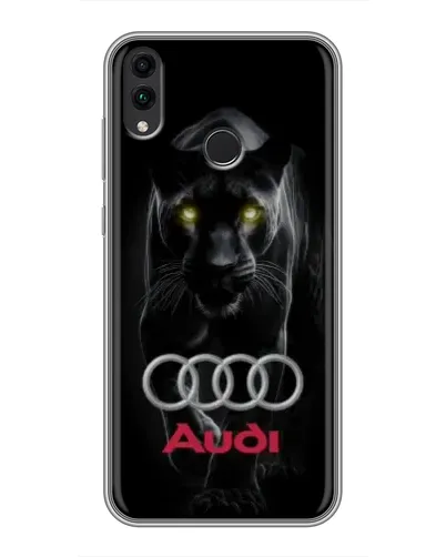Чехол для Huawei Honor 8C с картинкой «Пантера и Audi» Чехол для Huawei Honor 8C с картинкой «Пантера и Audi»