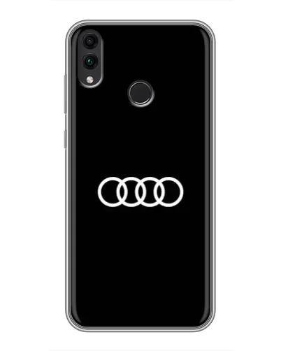 Чехол для Huawei Honor 8C с картинкой «Audi White Logo» Чехол для Huawei Honor 8C с картинкой «Audi White Logo»