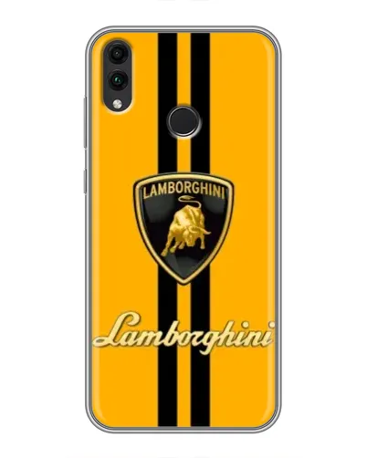 Чохол для Huawei Honor 8C з картинкою «Lamborghini Stripe жовтий» Чохол для Huawei Honor 8C з картинкою «Lamborghini Stripe жовтий»