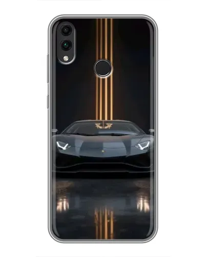 Чохол для Huawei Honor 8C з картинкою «Lamborghini золоті лінії» Чохол для Huawei Honor 8C з картинкою «Lamborghini золоті лінії»