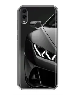 Чохол для Huawei Honor 8C з картинкою «Lamborghini фари деталізація»