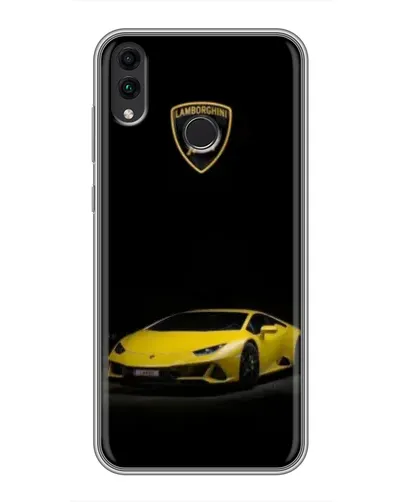 Чохол для Huawei Honor 8C з картинкою «Lamborghini жовтий акцент» Чохол для Huawei Honor 8C з картинкою «Lamborghini жовтий акцент»