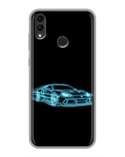 Чохол для Huawei Honor 8C з картинкою «Неоновий контур Lamborghini» Чохол для Huawei Honor 8C з картинкою «Неоновий контур Lamborghini»
