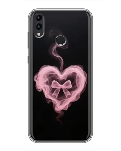 Чехол для Huawei Honor 8C с картинкой «Дымчатое сердце»