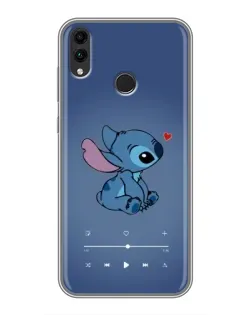 Чохол для Huawei Honor 8C з картинкою «Музичний Stitch»
