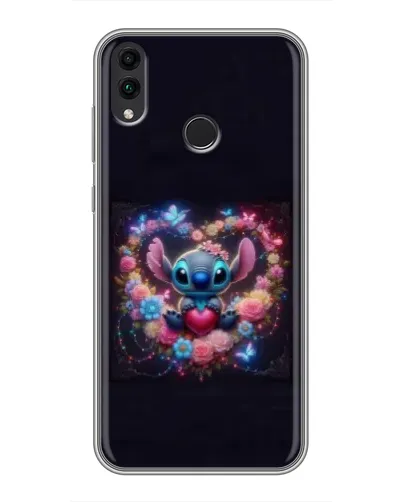 Чохол для Huawei Honor 8C з картинкою «Stitch у квітах» Чохол для Huawei Honor 8C з картинкою «Stitch у квітах»