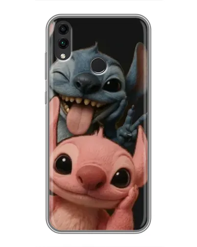Чохол для Huawei Honor 8C з картинкою «Стіч та Ангел» Чохол для Huawei Honor 8C з картинкою «Стіч та Ангел»