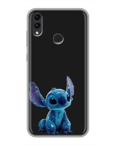 Чохол для Huawei Honor 8C з картинкою «Стіч на чорному» Чохол для Huawei Honor 8C з картинкою «Стіч на чорному»