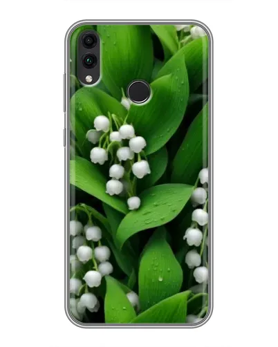 Чохол для Huawei Honor 8C з картинкою «Конвалії в зелені» Чохол для Huawei Honor 8C з картинкою «Конвалії в зелені»